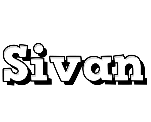 Sivan snowing logo