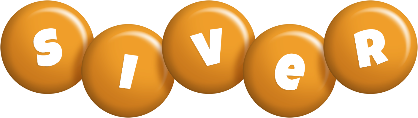 Siver candy-orange logo