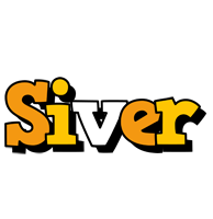 Siver cartoon logo