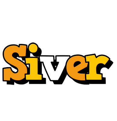 Siver cartoon logo