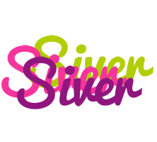 Siver flowers logo