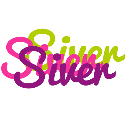 Siver flowers logo