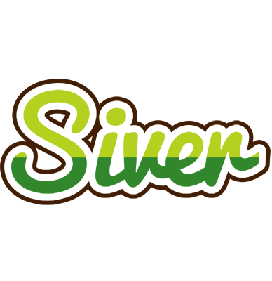 Siver golfing logo
