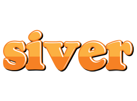 Siver orange logo