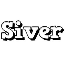 Siver snowing logo