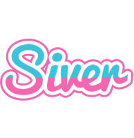 Siver woman logo