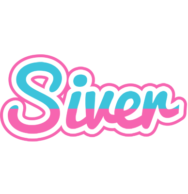 Siver woman logo