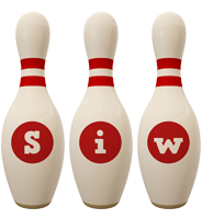 Siw bowling-pin logo