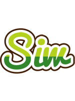 Siw golfing logo
