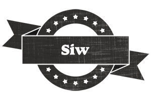 Siw grunge logo