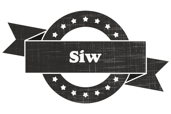 Siw grunge logo