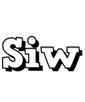 Siw snowing logo