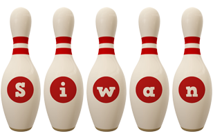 Siwan bowling-pin logo