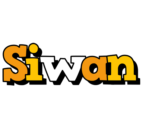 Siwan cartoon logo