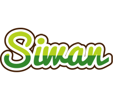 Siwan golfing logo