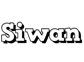 Siwan snowing logo