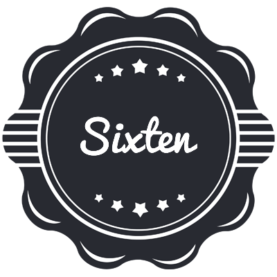 Sixten badge logo