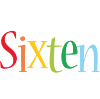 Sixten birthday logo