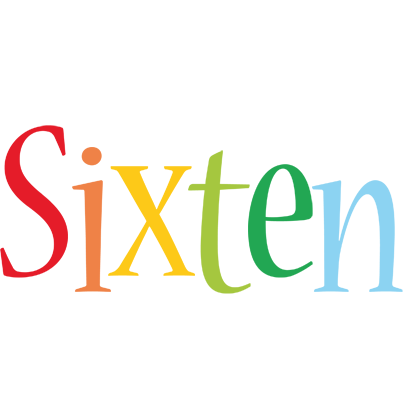 Sixten birthday logo