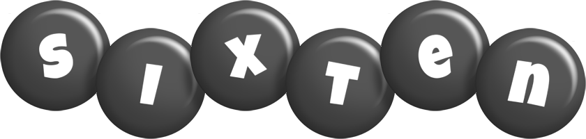 Sixten candy-black logo