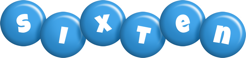 Sixten candy-blue logo