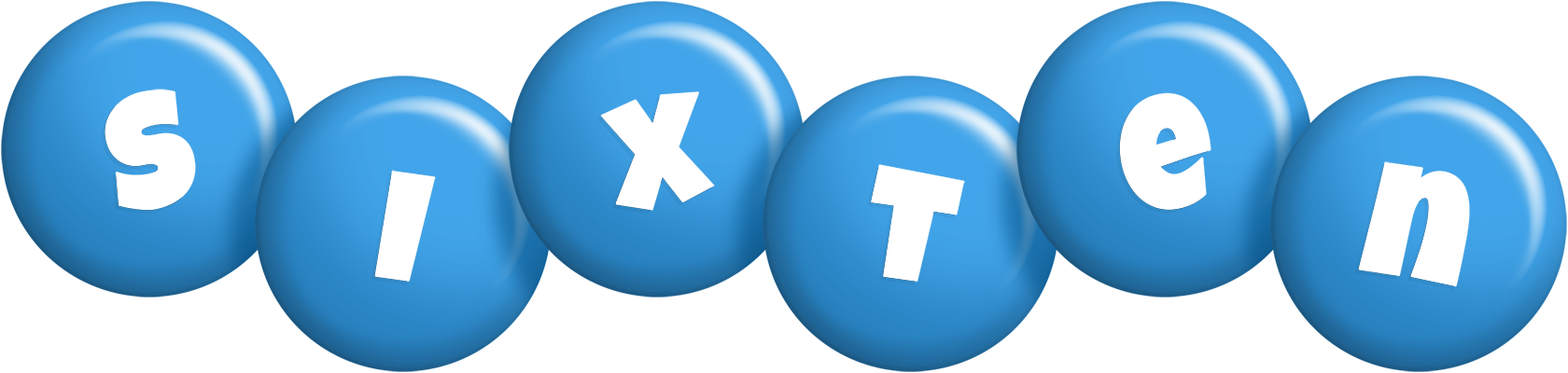 Sixten candy-blue logo