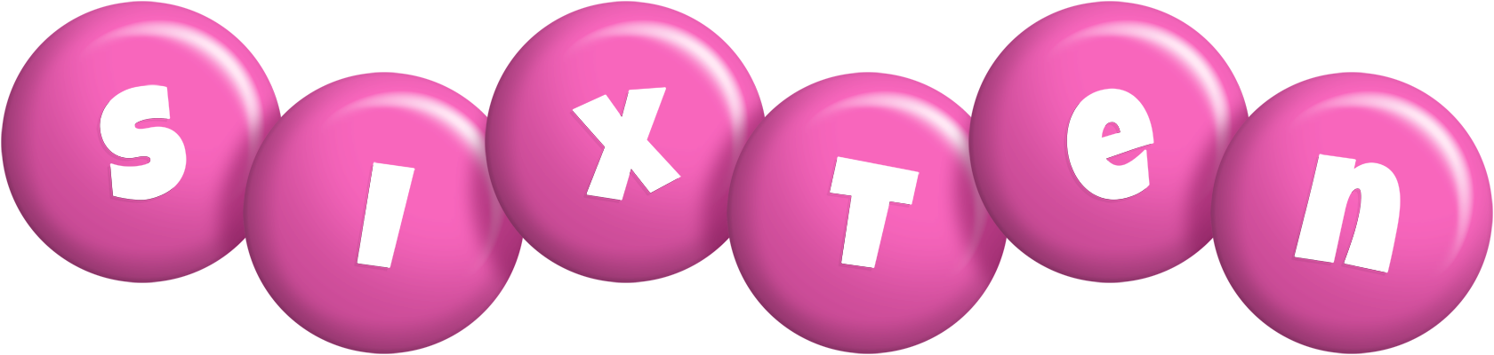 Sixten candy-pink logo