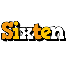 Sixten cartoon logo