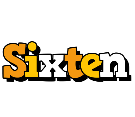 Sixten cartoon logo