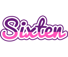 Sixten cheerful logo
