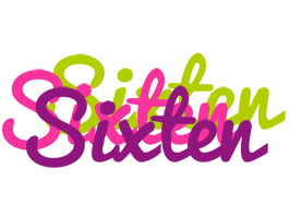 Sixten flowers logo