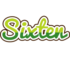 Sixten golfing logo
