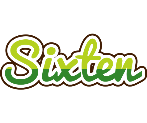 Sixten golfing logo