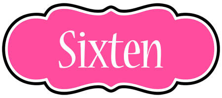 Sixten invitation logo
