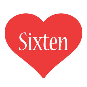 Sixten love logo
