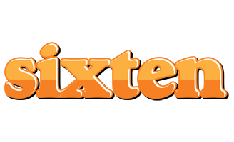 Sixten orange logo