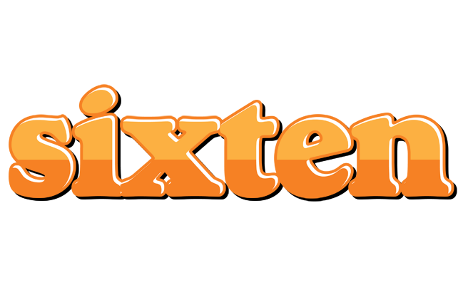 Sixten orange logo