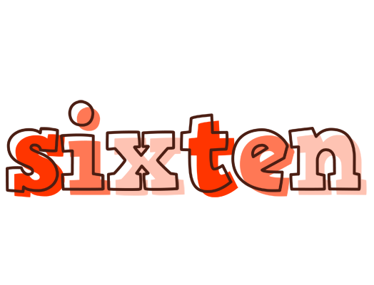Sixten paint logo