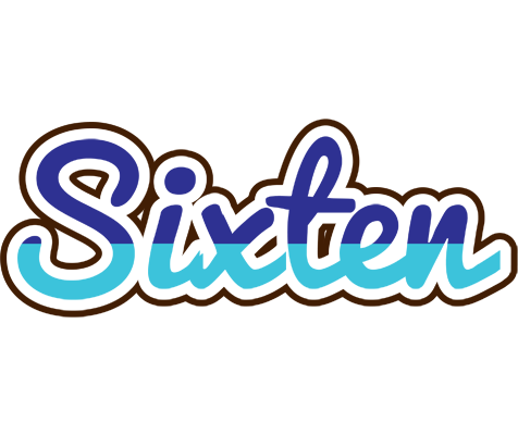 Sixten raining logo