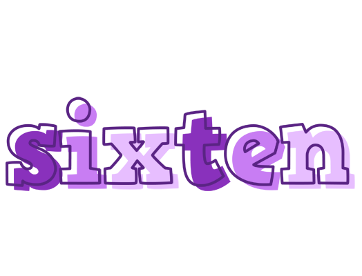 Sixten sensual logo