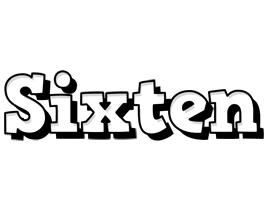 Sixten snowing logo