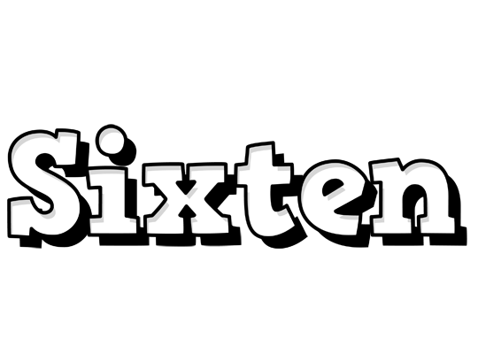 Sixten snowing logo