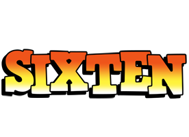 Sixten sunset logo