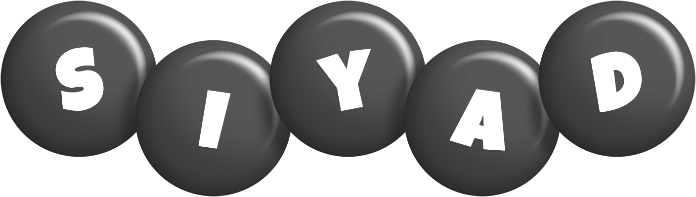 Siyad candy-black logo
