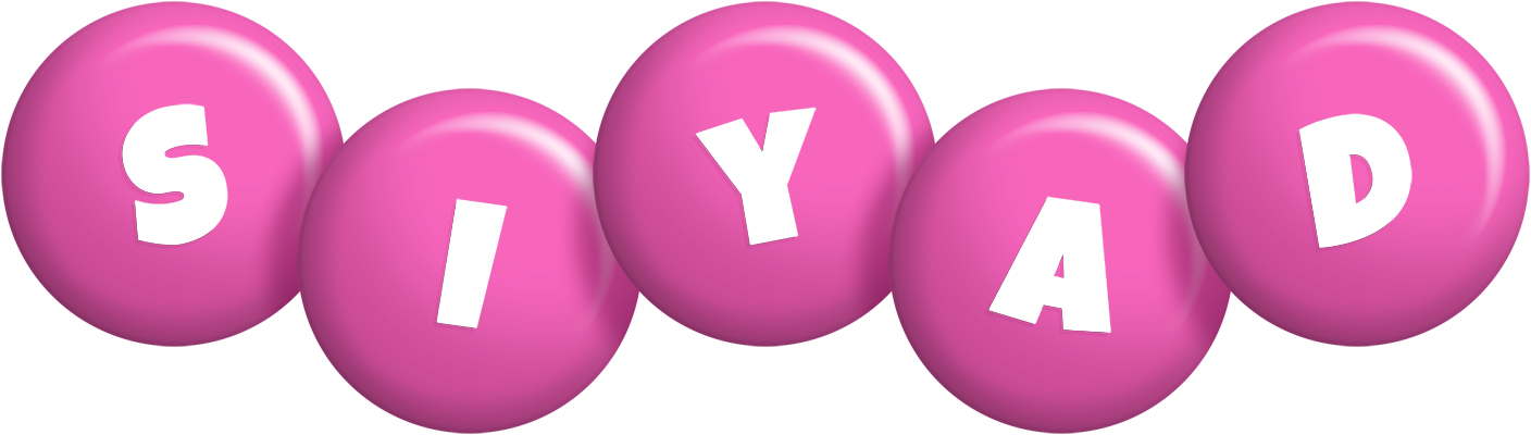 Siyad candy-pink logo