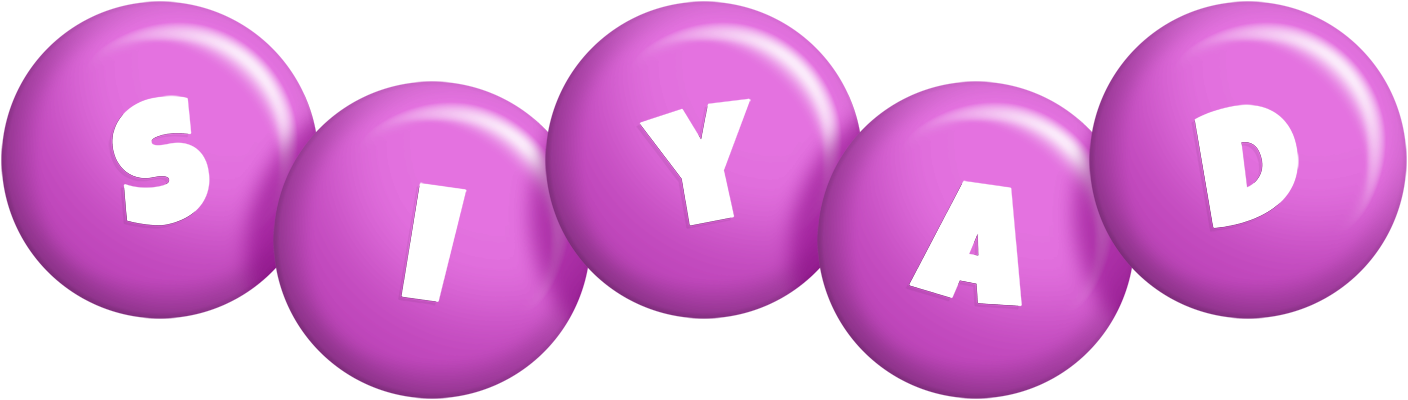Siyad candy-purple logo