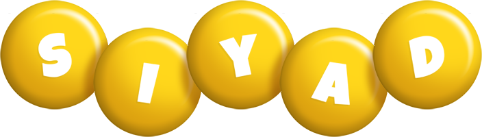 Siyad candy-yellow logo