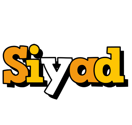 Siyad cartoon logo