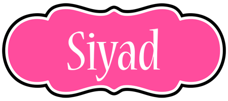 Siyad invitation logo