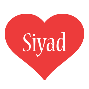 Siyad love logo